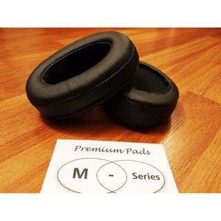 สินค้า Premium Pads M-Series ของแท้ Earpad เอียร์แพดแบบหนานุ่มพิเศษสำหรับหูฟัง Audio Technica Ath M20x M30x M40x M50x MSR7