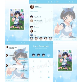 ภาพขนาดย่อของภาพหน้าปกสินค้าการ์ตูน สะดุดรักยัยแฟนเช่า Rent A Girlfriend, Kanojo Okarishimasu สติกเกอร์ไลน์ ธีมไลน์ Sticker Theme Line Anime อนิเมะ จากร้าน playandlearn บน Shopee ภาพที่ 2