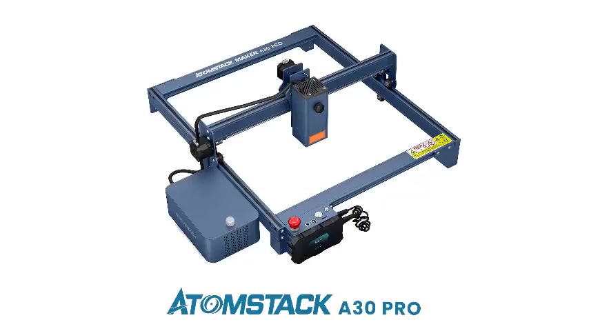 ATOMSTACK A30 PRO 160Wเครื่องแกะสลักเลเซอร์ Laser Engraving with F60 ...