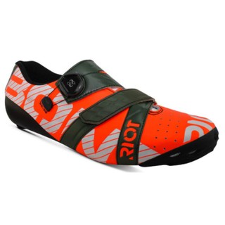 (ลดล้างสต๊อก) รองเท้าเสือหมอบ BONT รุ่น RIOT ROAD+ BOA สีชมพูคาดดำ ของแท้ 100%