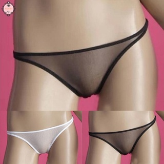 Ladies Sexy Mesh  Underpants Shorts Transparent Briefs Thong Underwear Panties