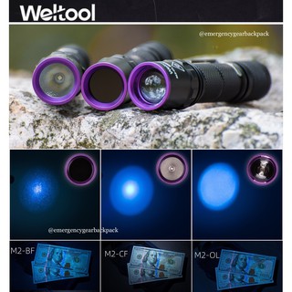 Weltool M2-BF UV 365nm (Focused Pure Beam) Flashlight