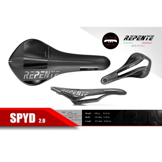 อานจักรยาน REPENTE รุ่น Spyd 2.0 รางคาร์บอน- กว้าง 132 mm - MADE IN ITALY