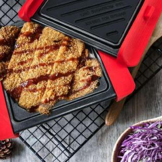 cinglen.th*Baking Pan Non-stick Cooling Rack Baking Sheet Microwave Oven Safe for Chicken Wing Pizza