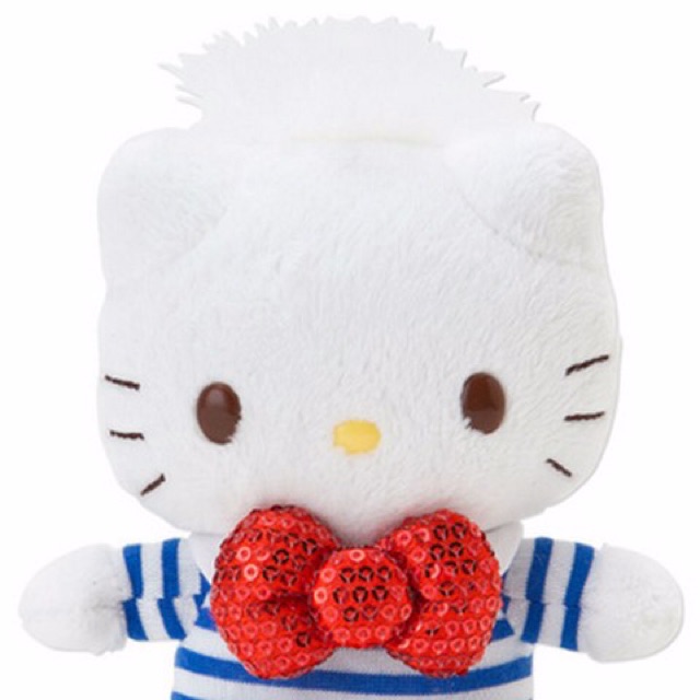 แท้-100-จากญี่ปุ่น-ตุ๊กตา-ซานริโอ้-เฮลโล-คิตตี้-sanrio-hello-kitty-and-dear-daniel-stuffed-animal-ribbon-plush-doll