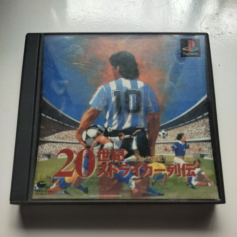Sony Playstation1 ps1 แผ่น เกม ps1 THE 20th CENTURY'S REAL STRIKERS ...