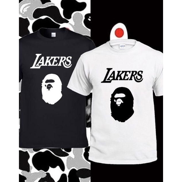 bapex-lakersเสื้ออาบน้ําเสื้อ-ape-lakers-nba-บาสเกตบอล-dvz