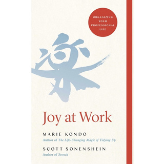 หนังสือภาษาอังกฤษ Joy At Work by Marie Kondo &amp; Scott Sonenshein พร้อมส่ง