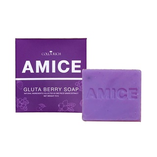 💥พร้อมส่ง | ถูก | ของแท้💯amice สบู่ผิวเผือก สบู่เอมิส สบู่ผิวขาว บาย คอลล่าริช