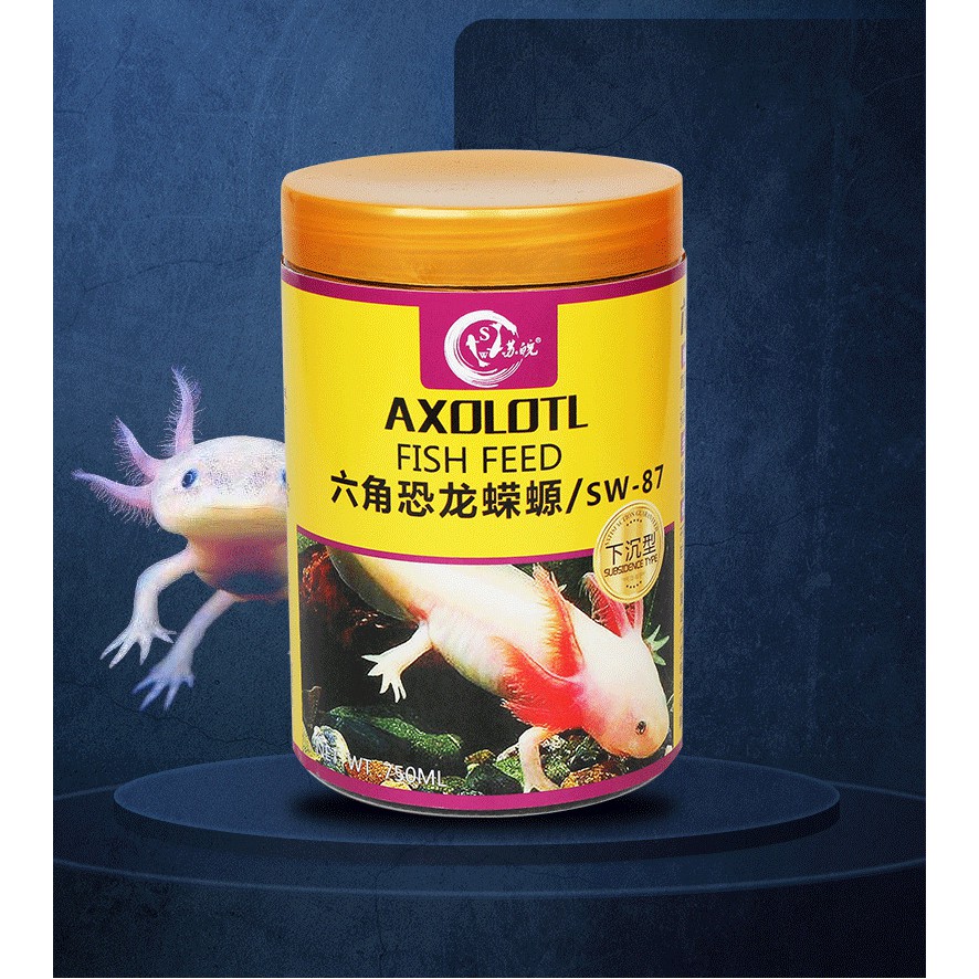 อาหารจม-axolotl-750ml-ขวดใหญ่-อาหารซาลาแมนเดอร์-ซาลาแมนเดอร์-อาหารเต่า-อาหารกบ-อาหารปลา-อาหารสัตว์-exotic-pet-สัตว์