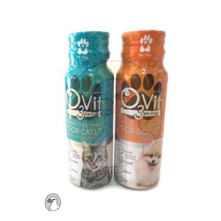 สินค้า O3vit 50ml วิตามินบำรุง แมว/หมา  ให้อ้วน ขนสวย แข็งแรง มีไลซีน เสริมภูมิ