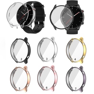 สินค้า เคส TPU แบบนิ่ม ป้องกันรอยขีดข่วน สําหรับ Huami Amazfit GTR 2 2e GTR2 GTR2e