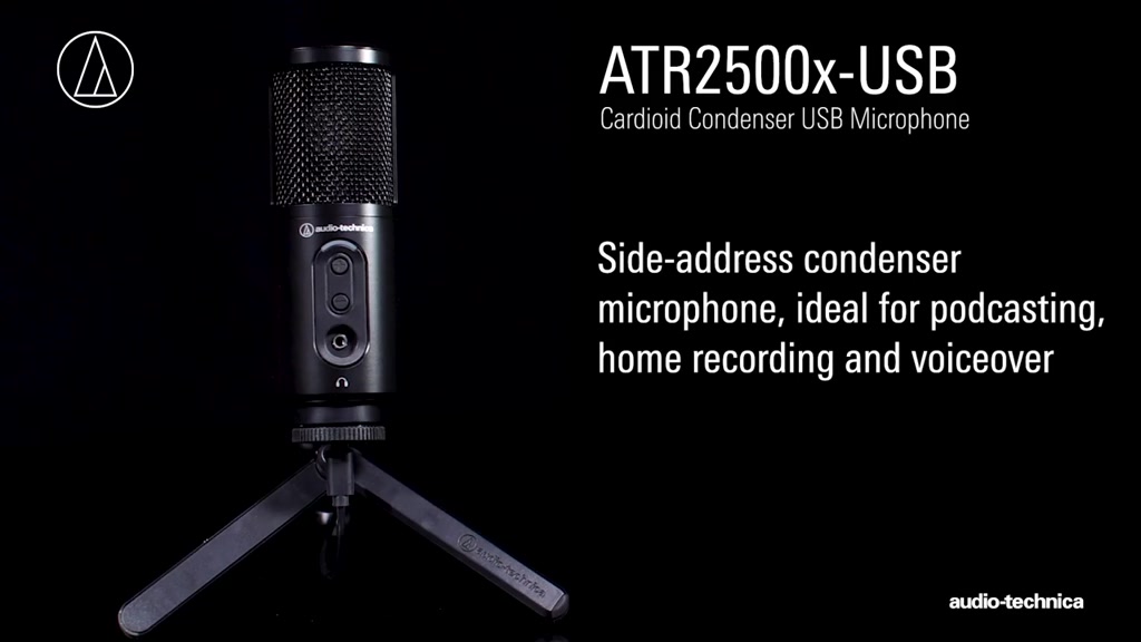 audio-technica-atr-2500x-usb-ไมค์บันทึกเสียง-usb-แบบ-condenser