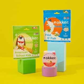 DOKKER Beginner Set ผงโรยข้าว*1 Dokker Treats*2