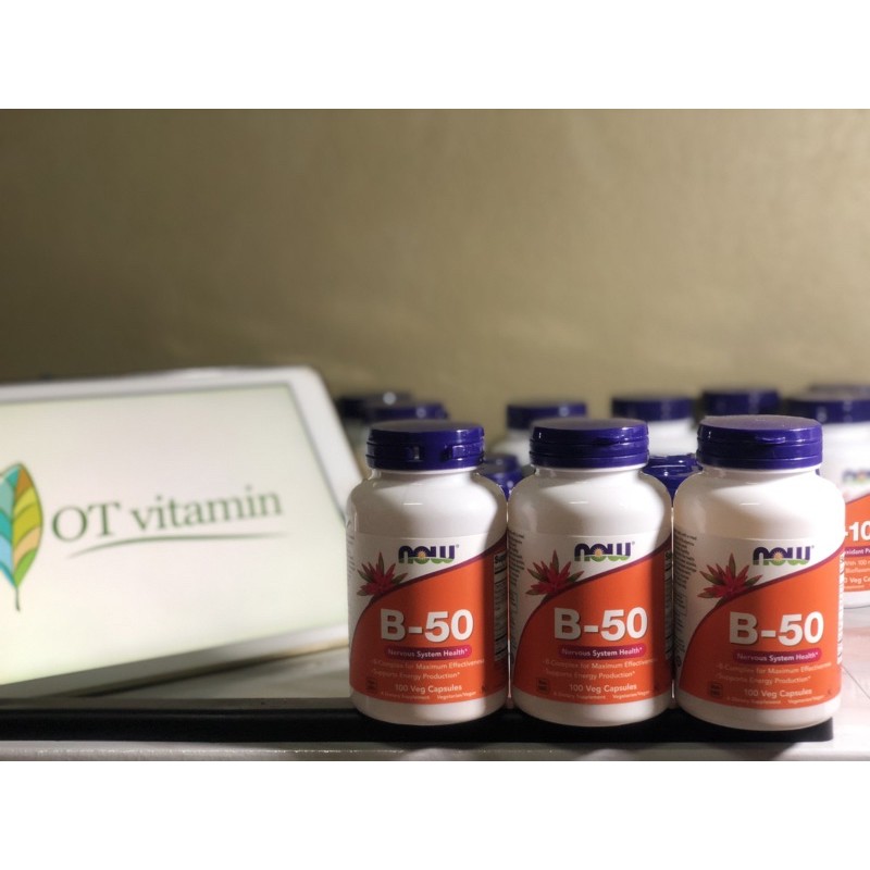 now foods b50,b50,vitamin b50,บี50,วิตามินบี,บีรวม,วิตามินบี50 | Shopee ...