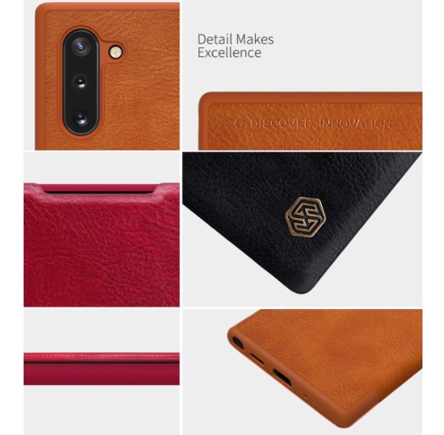 ภาพสินค้าเคสหนังฝาพับQIN For Galaxy Note 10 / Note 10 Plus / Note10 / Note10Plus Nillkin QIN Leather Case จากร้าน dl88888 บน Shopee ภาพที่ 7