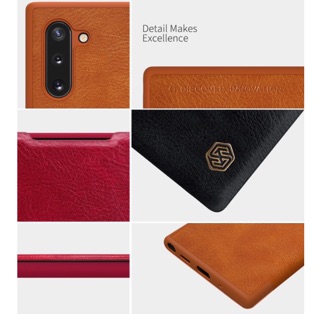 ภาพขนาดย่อของภาพหน้าปกสินค้าเคสหนังฝาพับQIN For Galaxy Note 10 / Note 10 Plus / Note10 / Note10Plus Nillkin QIN Leather Case จากร้าน dl88888 บน Shopee ภาพที่ 7