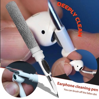 ภาพหน้าปกสินค้าKL01  Earbuds Cleaning Pen Kit With Soft Microfiber Brush For Small Part and Holes Camera Cleaner For Airpods  / JBL / SoundPEATS  / xiaomi / Baseus /realme /Samsung /Huawei ที่เกี่ยวข้อง