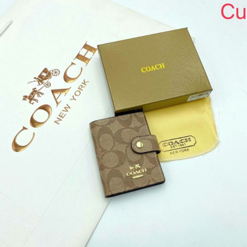 coachกระเป๋าใส่บัตรสุดคลาสสิค-สวยทนทาน-สวย-ทน-จุและคลาสสิคมาก-ที่ไม่ควรพลาดเลยค่ะ-กระเป๋าใส่นามบัตร