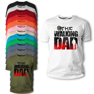 [S-5XL] เสื้อยืด ผ้าฝ้าย พิมพ์ลาย The Walking Dad Vater แฟชั่นสําหรับผู้ชาย