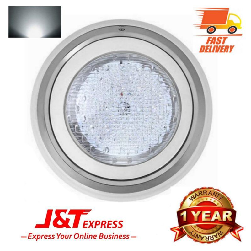 LED Swimming Pool Light 30cm Daylight 12V/24W LED ไฟสระว่ายน้ำ เดไลท์ ...