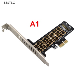 Best3c SSD M.2 NVME เป็น PCI-E X1 อะแดปเตอร์บอร์ดรองรับ PCI-E4.0 3.0 Extender