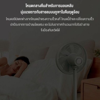 ภาพขนาดย่อของภาพหน้าปกสินค้าXiaomi Mijia Mi Smart Standing Fan พัดลมตั้งพื้นอัจฉริยะ พัดลม มี 7 ใบพัดสำหรับกระแสลมแรง จากร้าน thaimijia บน Shopee ภาพที่ 7