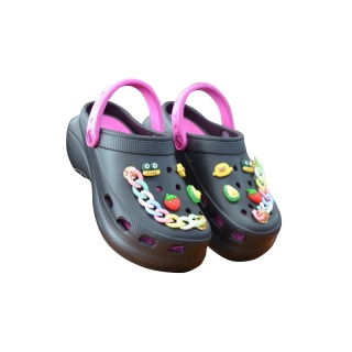 โปรโมชั่น : ลิขสิทธิ์แท้ ผ่อน0% Baoji BO37-128 Clog Bae - Couple W NEA รองเท้า แตะ หัวโต เสริมส้น บาโอจิ แท้