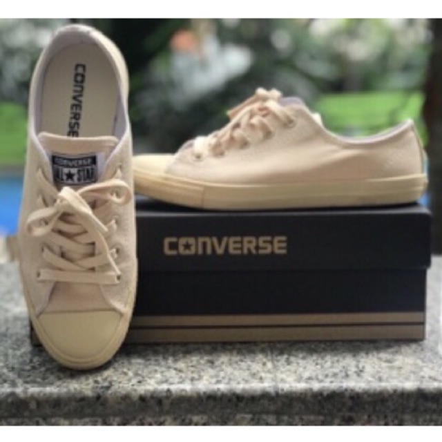 CONVERSE ALL STAR DAINTY NUDY OX LIMITED LIGHT YELLOW Shopee Thailand
