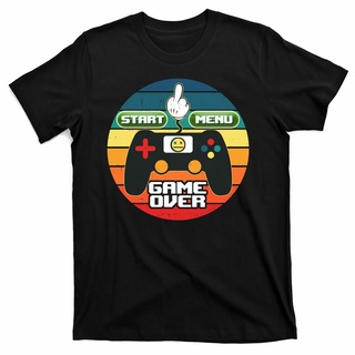 T-shirt  เสื้อยืดคอกลม พิมพ์ลายเกม Geek Special Idea ของขวัญ สไตล์เรโทร สําหรับผู้ชายS-5XL