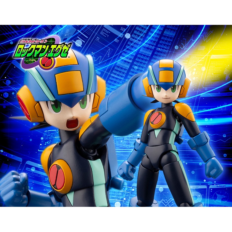 ของแท้-kotobukiya-plastic-model-kit-mega-man-rockman-exe-dark-exe-หุ่นยนต์ประกอบ-ร็อคแมน-เอ็กเซ่