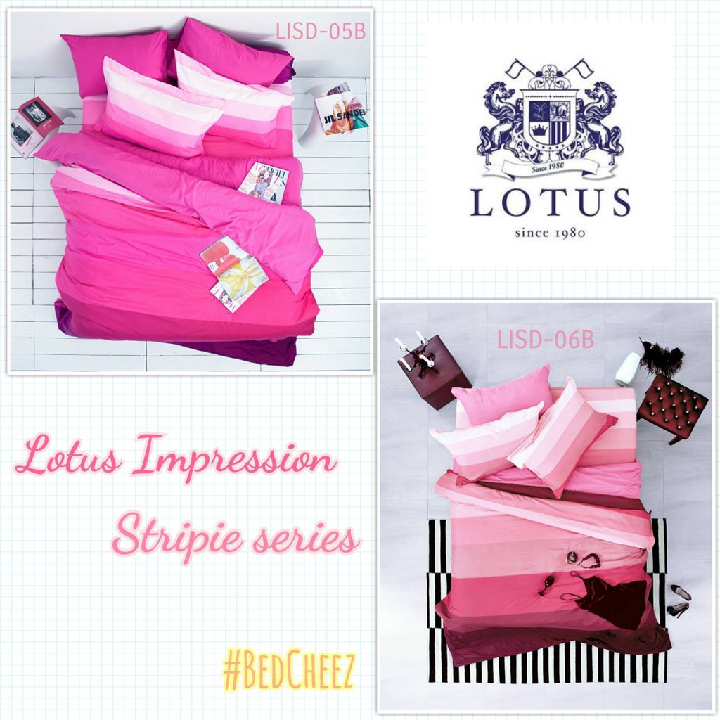 ผ้าปู-ผ้านวม-stripie-series-by-lotus-impression