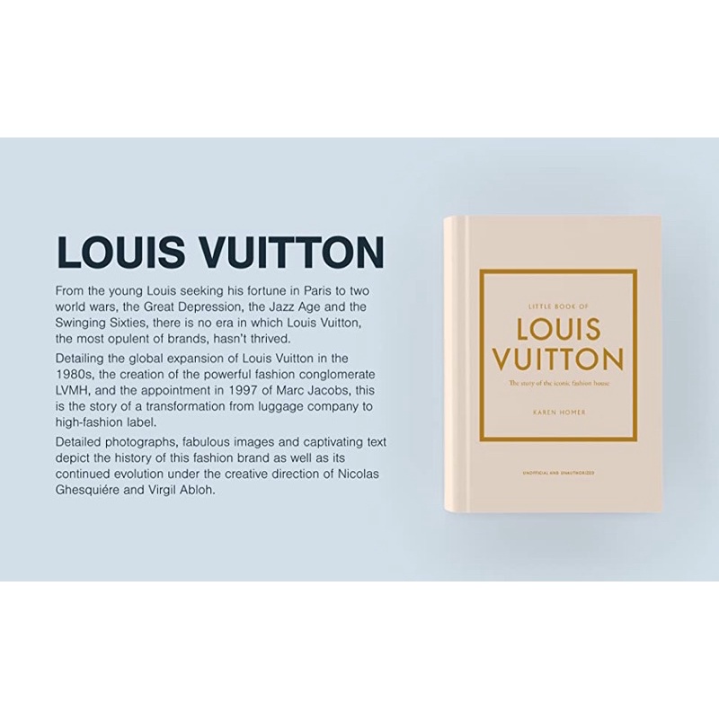 หนังสือนำเข้า-little-book-of-louis-vuitton-the-story-of-the-iconic-fashion-house-chanel-dior-gucci-hermes-book