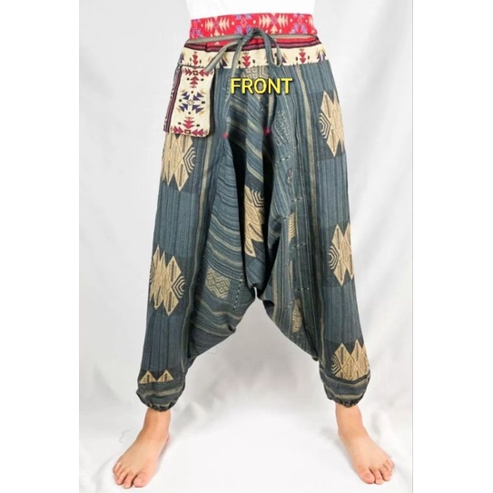 sale-sale-hmong-pants-aladdin-pants-hill-tribe-style-pants-กางเกงม้ง-กางเกงสไตล์ชาวเขา