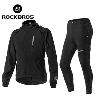Rockbros ชุดเสื้อแจ็กเก็ต กันลม ระบายอากาศ แบบบาง สวมใส่สบาย เหมาะกับใส่ขี่จักรยานกลางแจ้ง สําหรับผู้ชาย และผู้หญิง