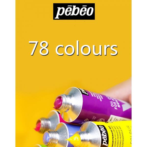 ภาพหน้าปกสินค้าPEBEO สีน้ำมัน สีน้ำมันฝรั่งเศส XL Sketch สีน้ำมัน 200ml 78 สี สีขาว สีดำ Phupha art จากร้าน phuphs บน Shopee