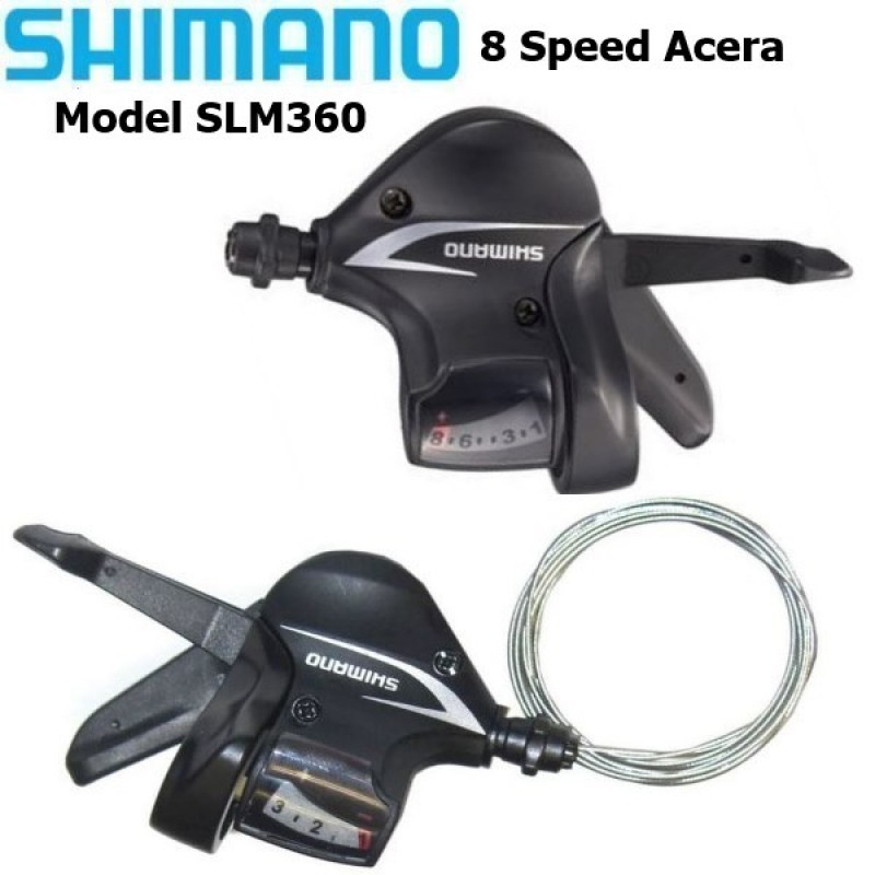 Set Trigger Cambio Shimano Acera SL-M360 M360 8 Velocità 3x8 Con Cavi – Nuovo