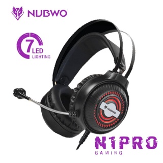 หูฟังเกมมิ่ง Nubwo N1 PRO Gaming Headset หูฟังคอม หูฟัง Stereo ประกันศูนย์ 1 ปี