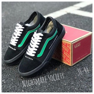 **มีเก็บปลายทาง**รองเท้าผ้าใบ แฟชั่น Vans Night Mare Society ใส่ได้ทั้งผู้ชายปละผู้หญิง พร้อมส่ง