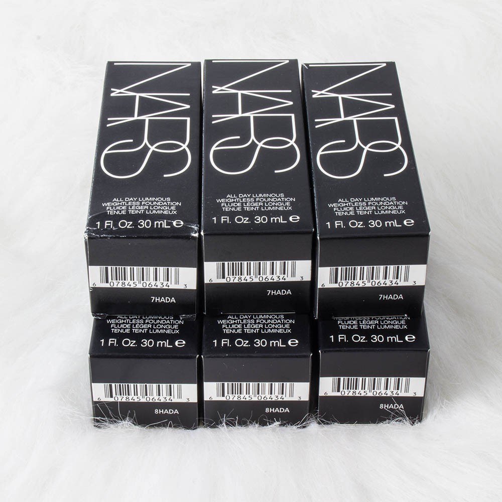 พร้อมส่ง-รองพื้น-นาร์new-vv-nars-liquid-foundation-concealer-foreign-trade-explosion-makeup-foundation-liquid-nas-6-colo