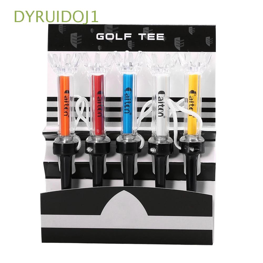 ราคาและรีวิวDYRUIDOJ1 Professional Golf Ball Holder Golf Accessories Magnetic Golf Tees Golf Practice Outdoor Sports 79mm Golf Training 90mm Golfer Gift Training Ball Tee