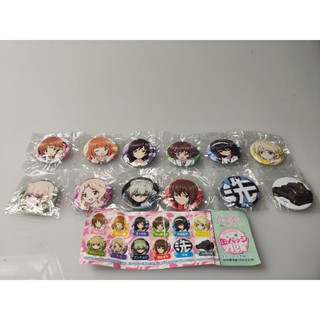 Girls und Panzer  Canbadge   ครบเช็ตมีใบปิด2ใบ (ไม่มีกาชาปอง)