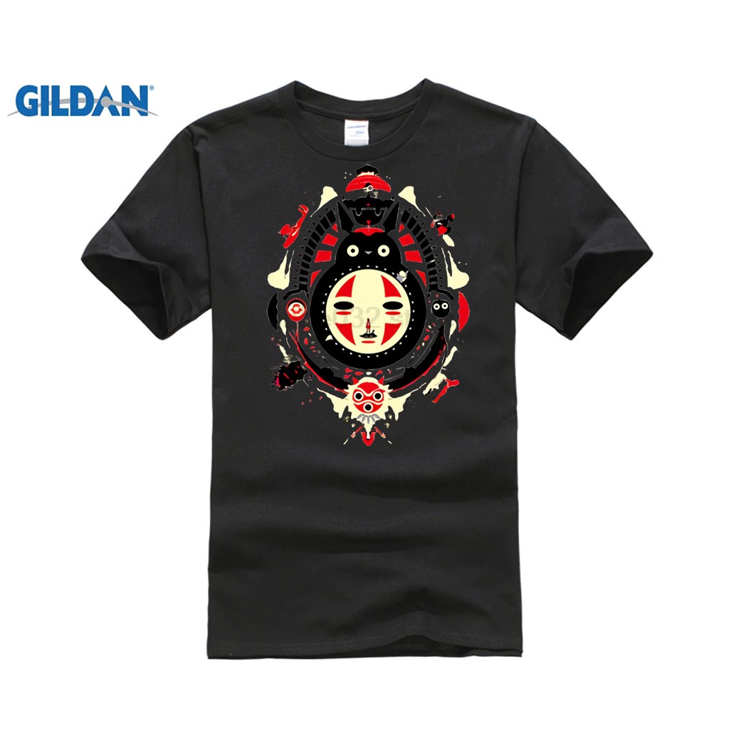 oiu6a23as-เสื้อยืด-ผ้าฝ้าย-พิมพ์ลาย-miyazaki-hayao-totoro-spirited-away-no-face-ทรงหลวม-สีดํา-สําหรับผู้ชาย-we231fds1894