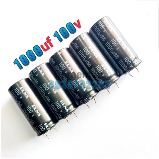 Capacitor Electrolyte คาปาซิเตอร์ 1000UF 100V ตัวเก็บประจุ อิเล็กโทรไลต