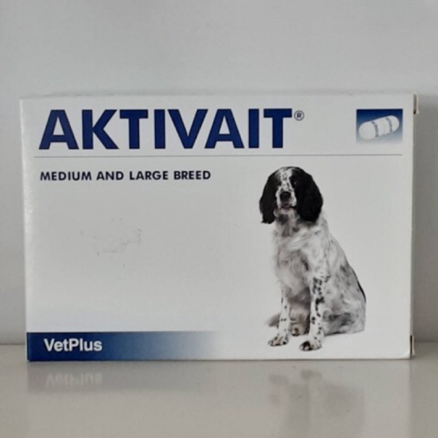 aktivait-อาหารเสริมบำรุงสมองและระบบประสาท-สำหรับสุนัขขนาดกลาง-ใหญ่-60-แคปซูล