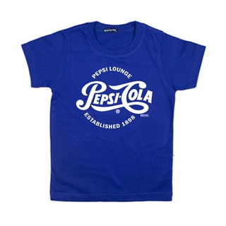 เสื้อยืด เครื่องดื่ม น้ำอัดลม PEPSI COLA วินเทจ ผ้า COTTON 100% M -3XL