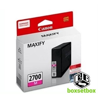 หมึกCANON PGI-2700M สีชมพู ใช้กับ MAXIFY iB4070 iB4170 MB5070 MB5170 MB5370 MB5470