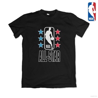 Aie T-shirt Unisex NBA All Star Short Sleeve Tops Cal Loose Sports Fashion Tee Shirt Plus Sizeสามารถปรับแต่งได้