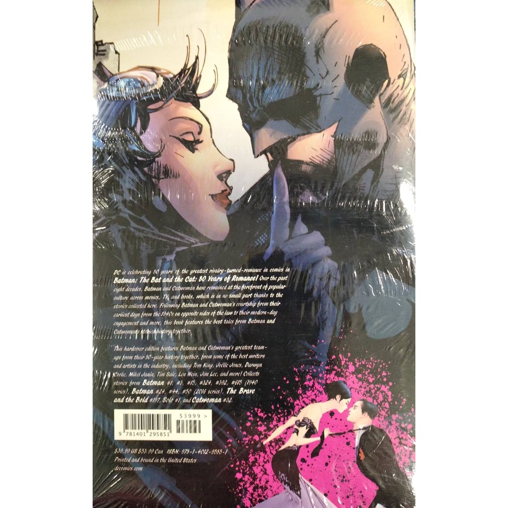 chulabook-ศูนย์หนังสือจุฬาฯ-หนังสือ9781401295851-batman-the-bat-and-the-cat-80-years-of-romance