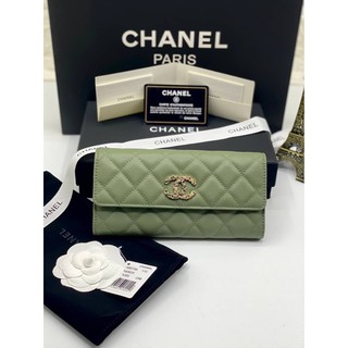 Chanel wallet Grade vip Size 19 cm  อปก.Fullboxset